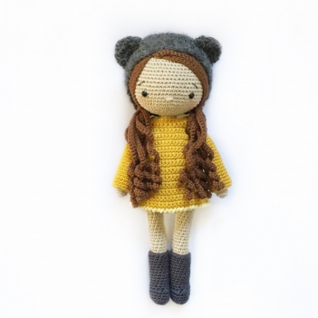 Autumn the Bear Girl amigurumi pattern by Jojilie