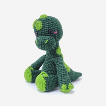 Broccoli the Brontosaurus amigurumi pattern by Crochetbykim