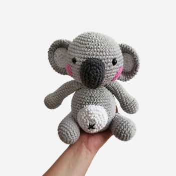 DROWSY the koala amigurumi pattern by Crochetbykim