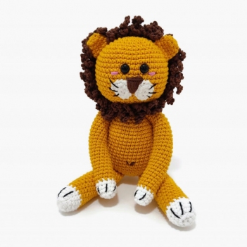 Erik the Lion amigurumi pattern by Crochetbykim