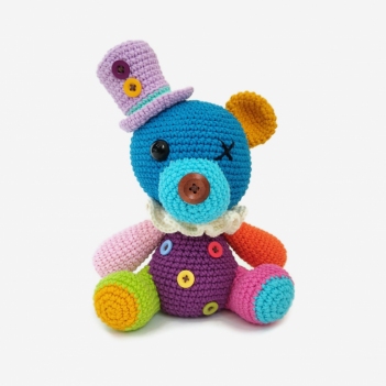 Freaky Teddybear amigurumi pattern by Crochetbykim