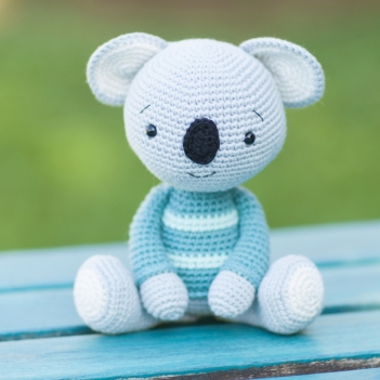 Mofli the koala amigurumi pattern by Diminu