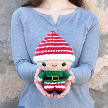 Cuddle-Sized Presley the Elf amigurumi pattern by Storyland Amis