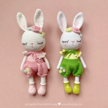 Vivi the Bunny amigurumi pattern by Khuc Cay