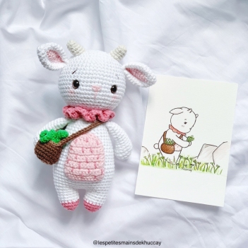Willis the Goat amigurumi pattern by Khuc Cay