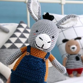 Best Friends-Donkey amigurumi pattern by Bigbebez