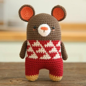 Minimals-Mouse amigurumi pattern by Bigbebez