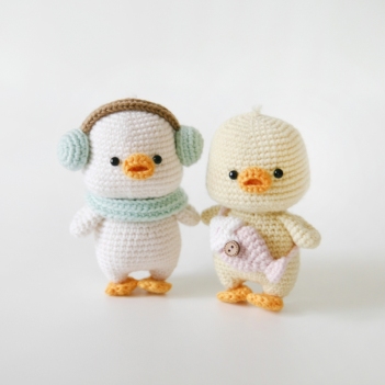 The ducks amigurumi pattern by Bigbebez