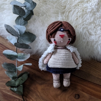 Wolf Princess amigurumi pattern by La Fabrique des Songes