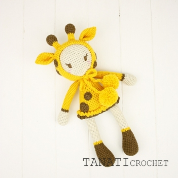 DOLL Giraffe amigurumi pattern by TANATIcrochet