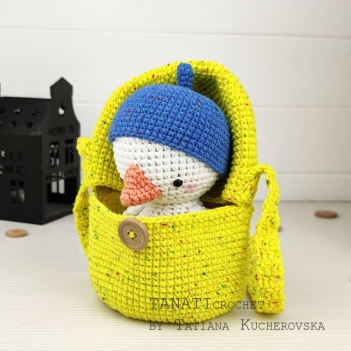 Hatching Bag and Goose amigurumi pattern by TANATIcrochet