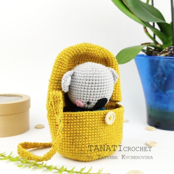 Hatching bag & Koala amigurumi pattern by TANATIcrochet