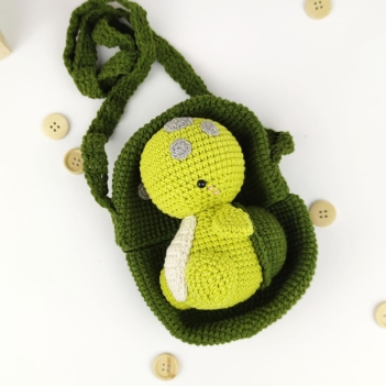 Hatching bag & Turtle amigurumi pattern by TANATIcrochet