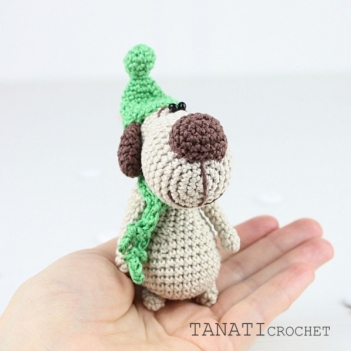 Little doggy amigurumi pattern by TANATIcrochet