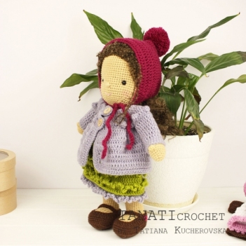 Waldorf doll clothes set 1 amigurumi pattern by TANATIcrochet