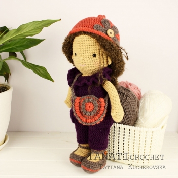 Waldorf doll set of clothes 2 amigurumi pattern by TANATIcrochet