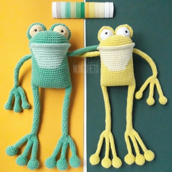 Ulisses, the Frog amigurumi pattern by Mongoreto