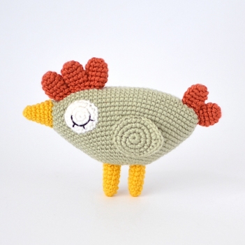 Agatha the Hen amigurumi pattern by Elisas Crochet