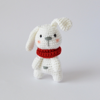 Christmas Bunny amigurumi pattern by Elisas Crochet