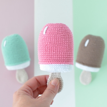 Ice Cream amigurumi pattern by Elisas Crochet