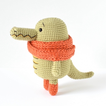 Kyle the Crocodile amigurumi pattern by Elisas Crochet