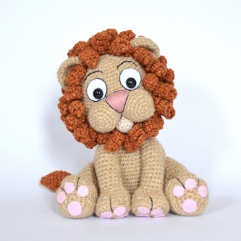 Leo the Lion amigurumi pattern by Elisas Crochet