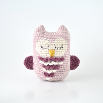 Lily the Owl amigurumi pattern by Elisas Crochet