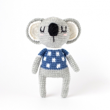 Magnum the Koala amigurumi pattern by Elisas Crochet