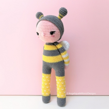 Lady Bee amigurumi pattern by Mrs Milly