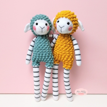Sheep Lize amigurumi pattern by Mrs Milly