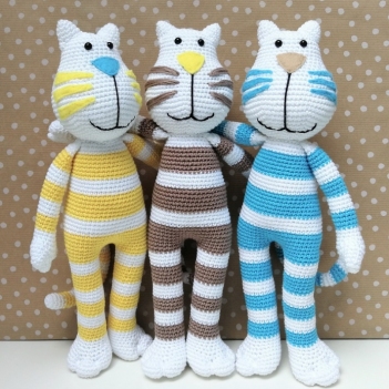 Tiger amigurumi pattern by Mrs Milly