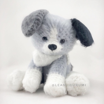 Milo, the puppy amigurumi pattern by leami