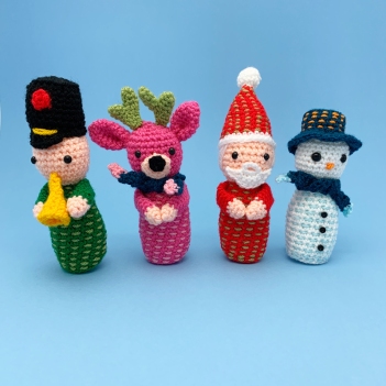 Christmas Decorations amigurumi pattern by Make Me Roar
