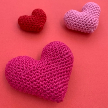heart amigurumi pattern