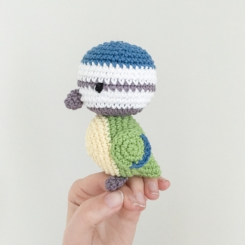 Bluetit amigurumi pattern by Ms. Eni