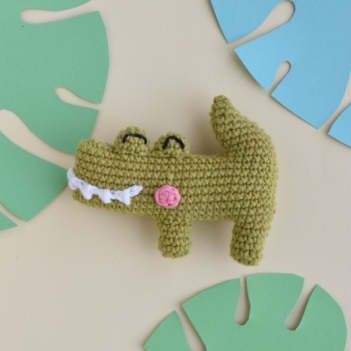 Coco Crocodile amigurumi pattern by Ms. Eni