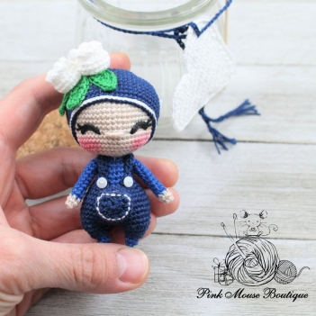 Blueberry Jelly Baby amigurumi pattern by Pink Mouse Boutique