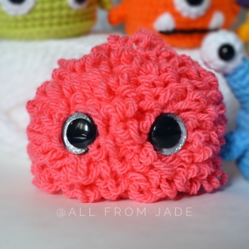 Greed the Mini Monster amigurumi pattern by All From Jade