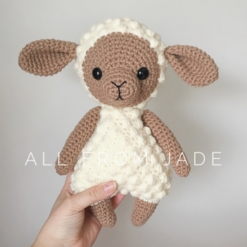 Marco the Sheep amigurumi pattern by All From Jade
