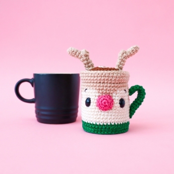 Reindeer Hot Chocolate amigurumi pattern