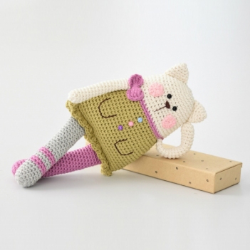 Rag doll cat amigurumi pattern by lilleliis