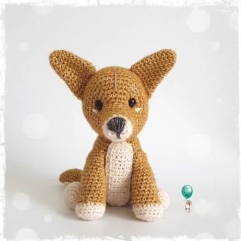 Kane the Dingo amigurumi pattern by Belle and Grace Handmade Crochet