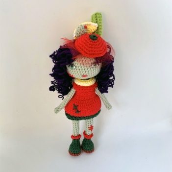 Bloody Mary Zombie amigurumi pattern by PoseyplacebyDenise