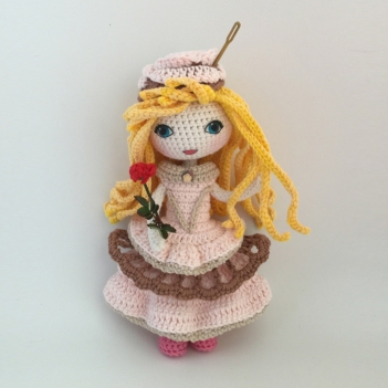 Steampunk BriarRose amigurumi pattern by PoseyplacebyDenise