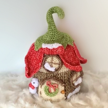 Winter Fairy House amigurumi pattern by PoseyplacebyDenise