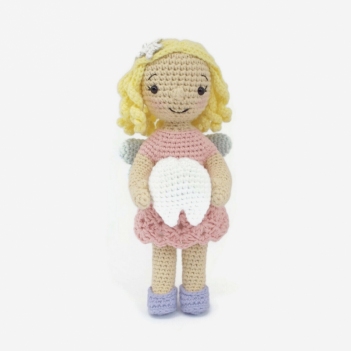 Pearl the Tooth Fairy  amigurumi pattern by Smiley Crochet Things