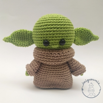 Baby Yoda Fan Art amigurumi pattern by Imigurumis