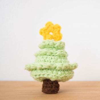 Tiny Christmas Tree amigurumi pattern