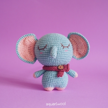 Abba The Elephant amigurumi pattern
