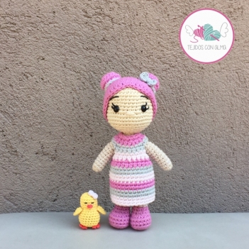 Dottie and Chick amigurumi pattern